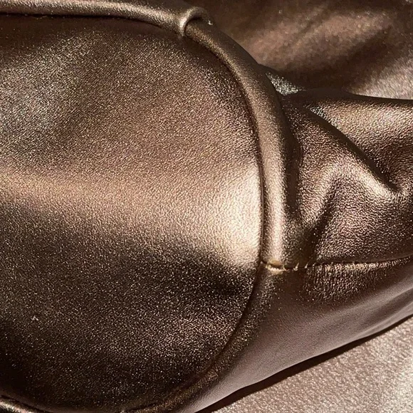 NWT! Coach Madison Marielle Leather Drawstring Carryall Bag AR/BRONZE 17016 - Picture 9 of 10